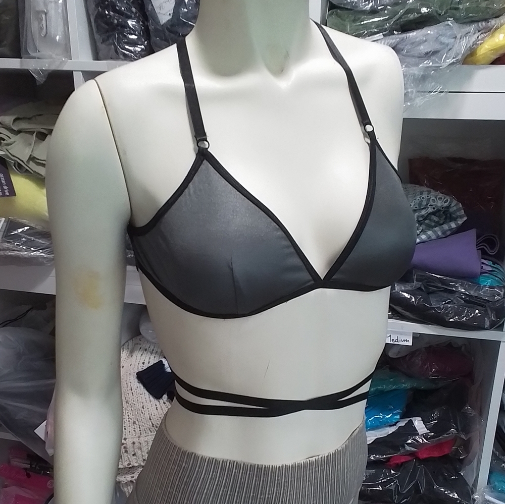 House Of Widow Triangle Bra NWT